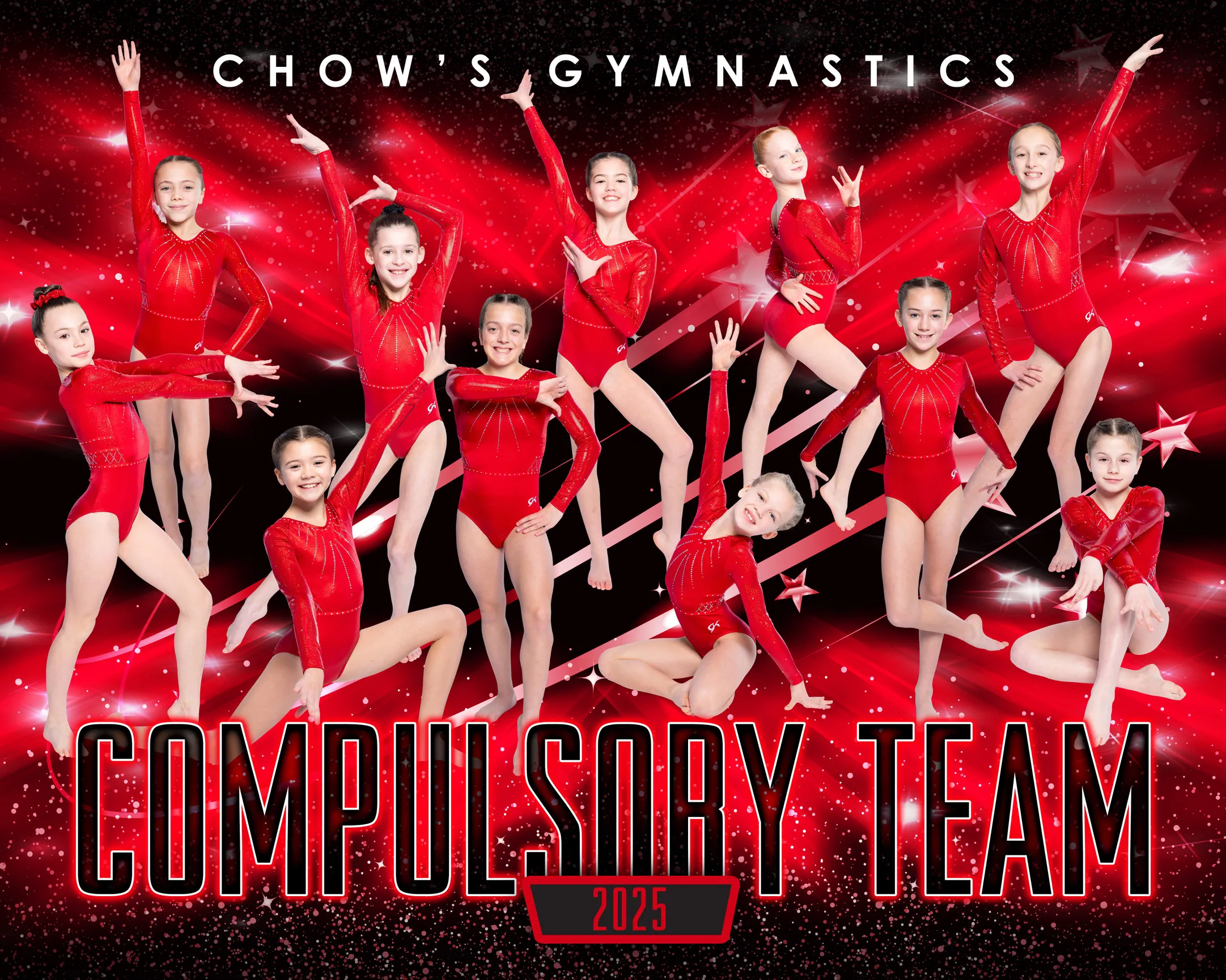 Chow's Gymnastics Compulsory Team